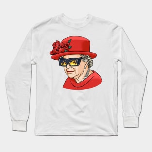 Queen Elizabeth THIS GIRL IS ON FIRE Long Sleeve T-Shirt